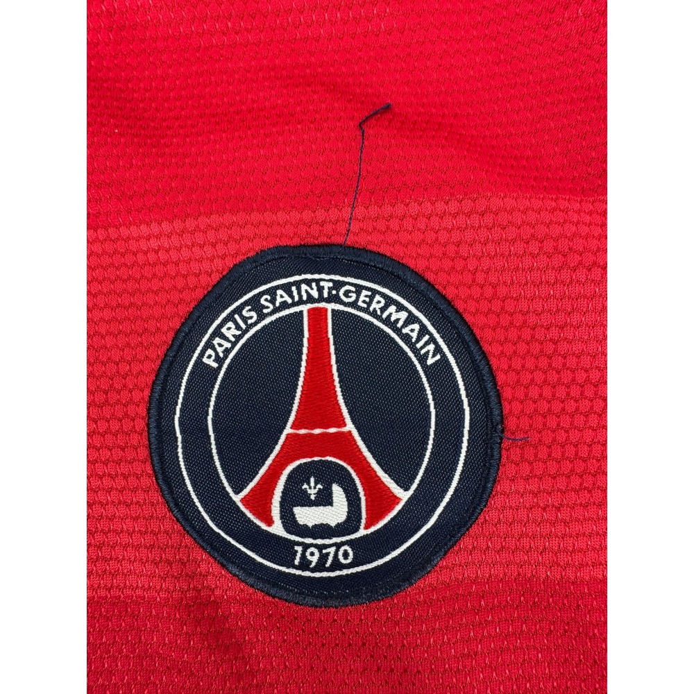 Nike Paris Saint Germain Fly Emirates Soccer Jersey Mens Medium Red Dri-FIT - Picture 2 of 16